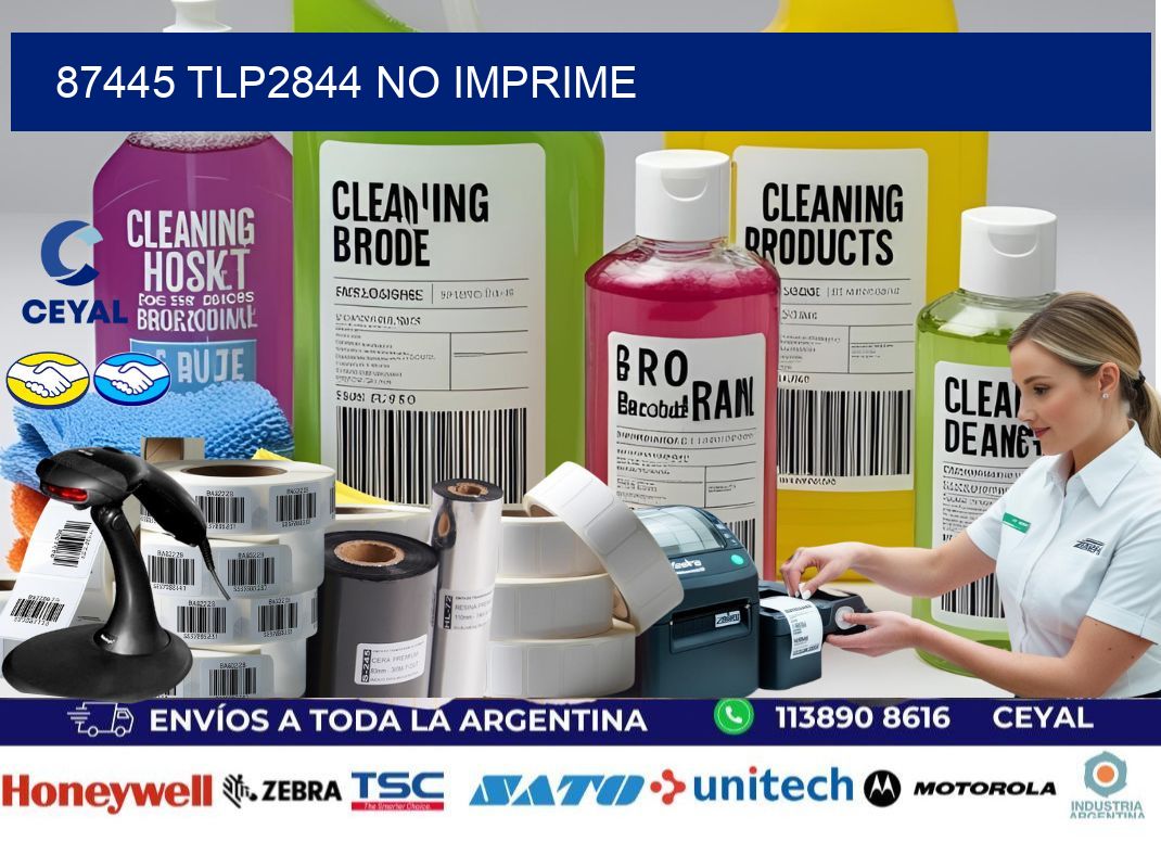87445 TLP2844 no imprime