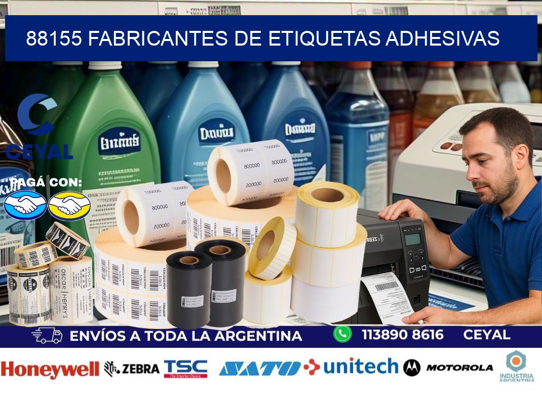 88155 Fabricantes de etiquetas adhesivas