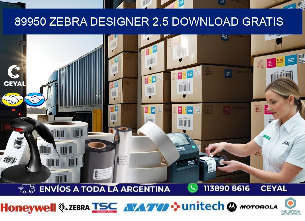 89950 Zebra designer 2.5 download gratis