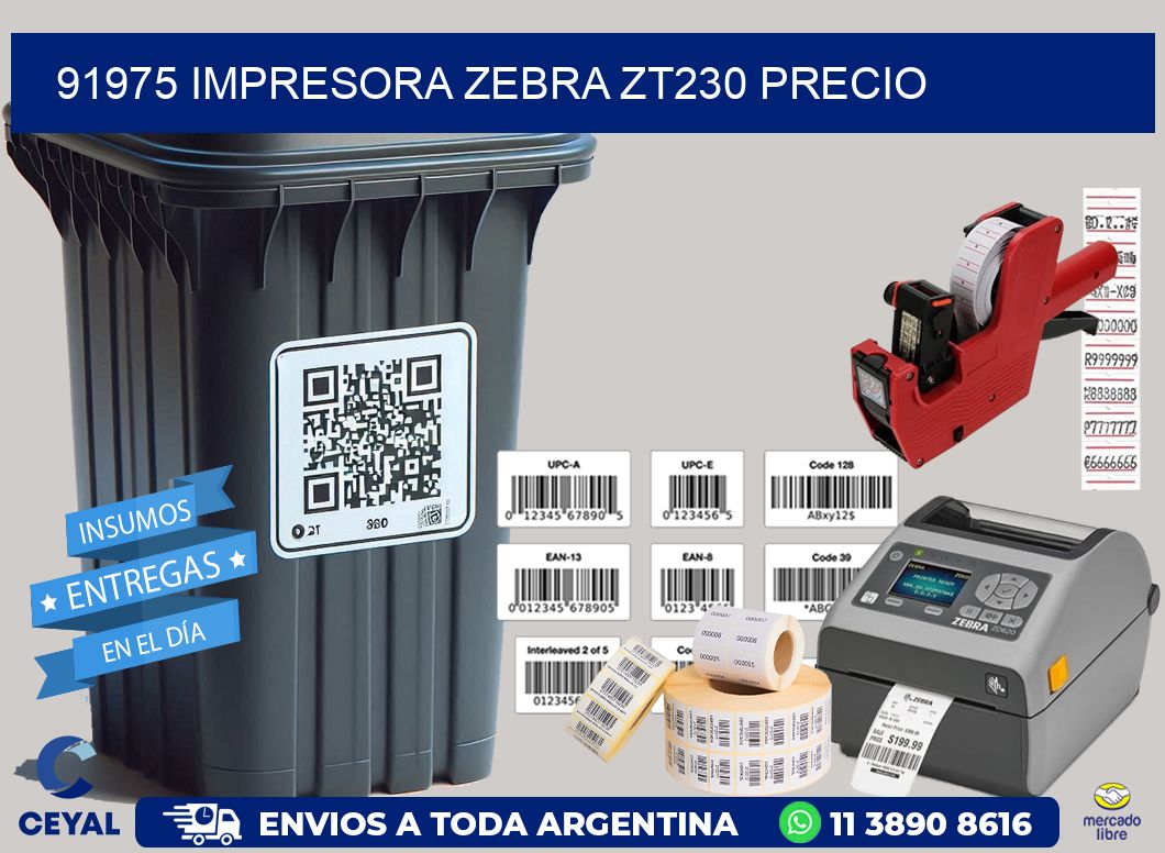 91975 Impresora Zebra ZT230 precio