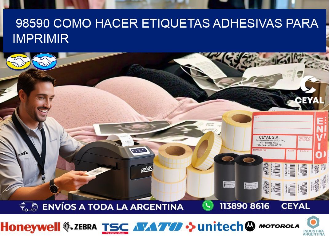 98590 Como hacer etiquetas adhesivas para imprimir