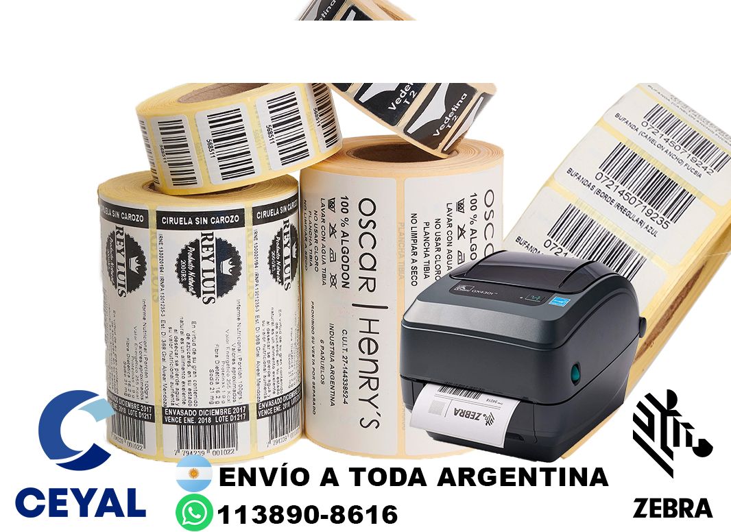 etiquetas personalizada 44 x 23