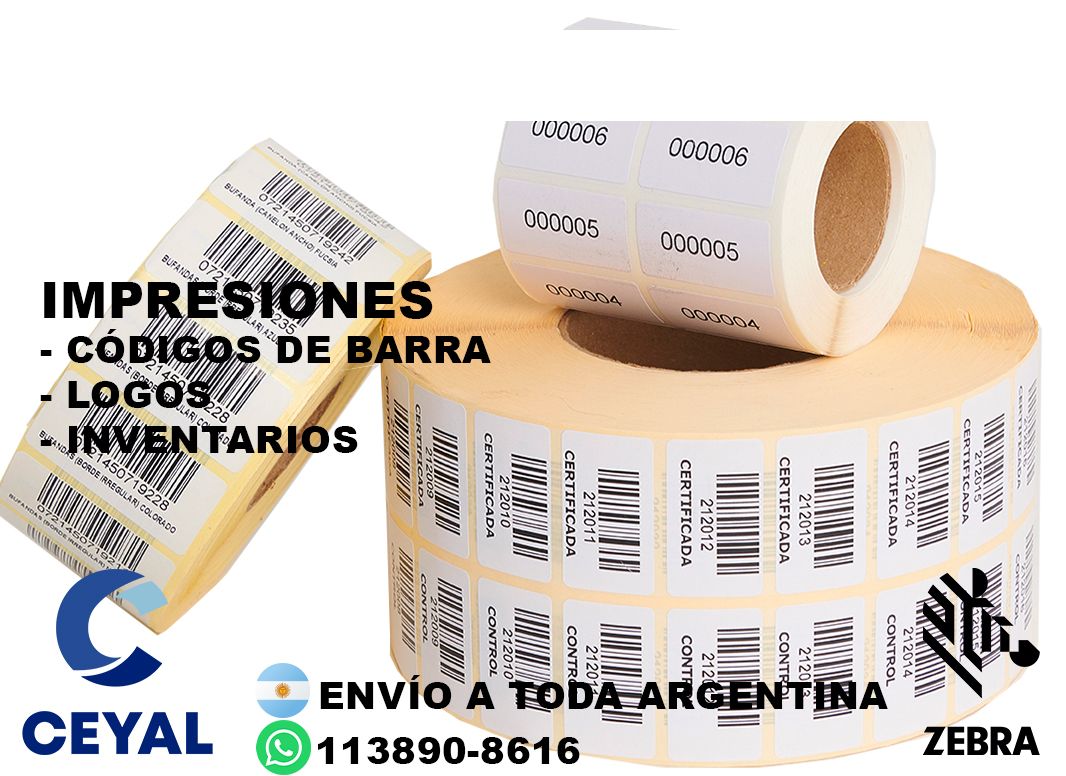etiquetas personalizada para zebra 97 x 80
