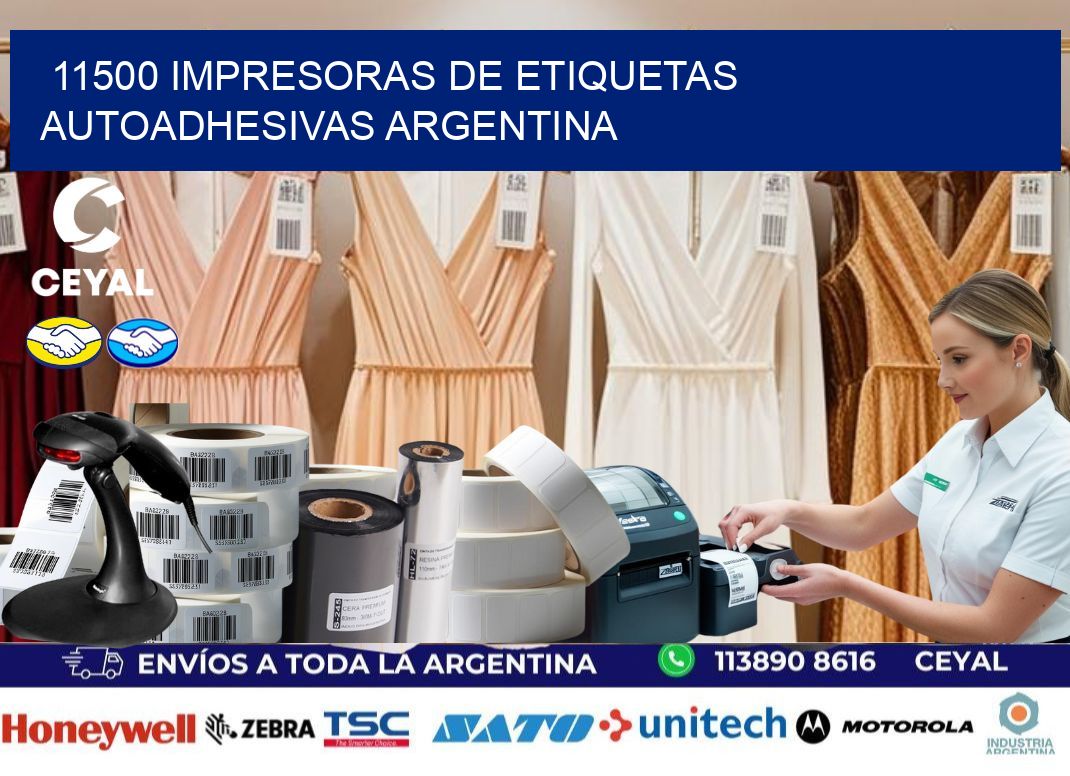 11500 Impresoras de etiquetas autoadhesivas argentina