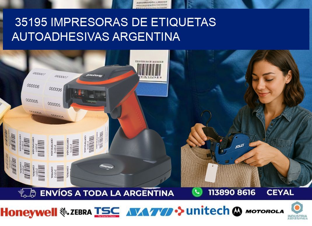 35195 Impresoras de etiquetas autoadhesivas argentina