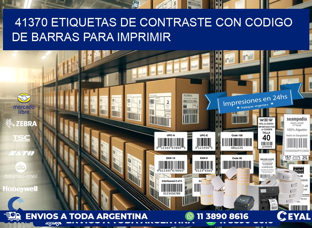 41370 etiquetas de contraste con codigo de barras para imprimir