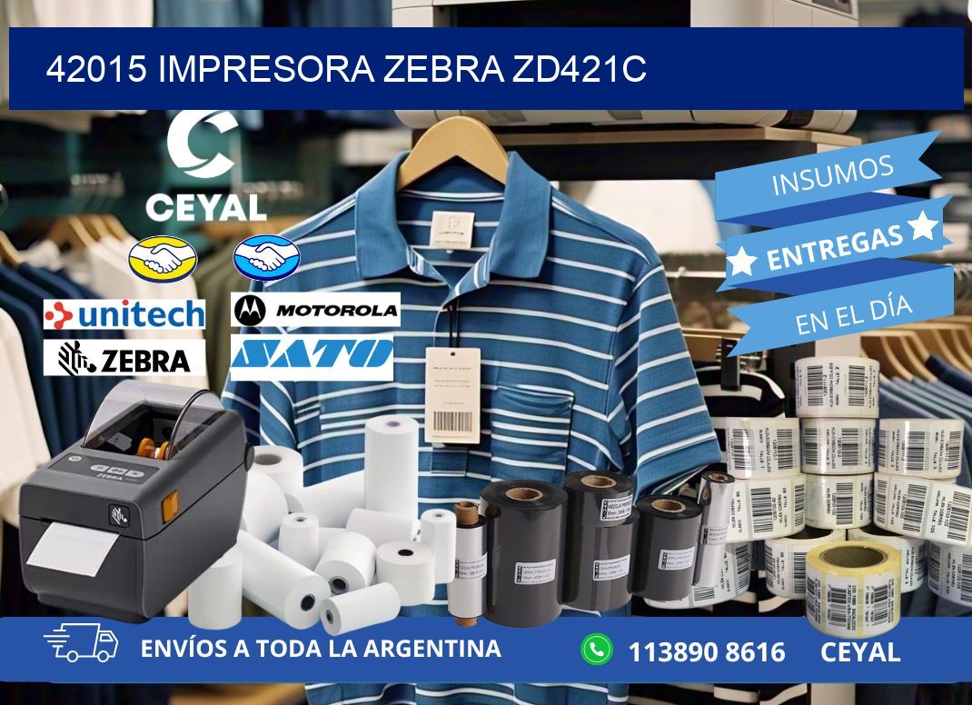 42015 Impresora Zebra zd421c