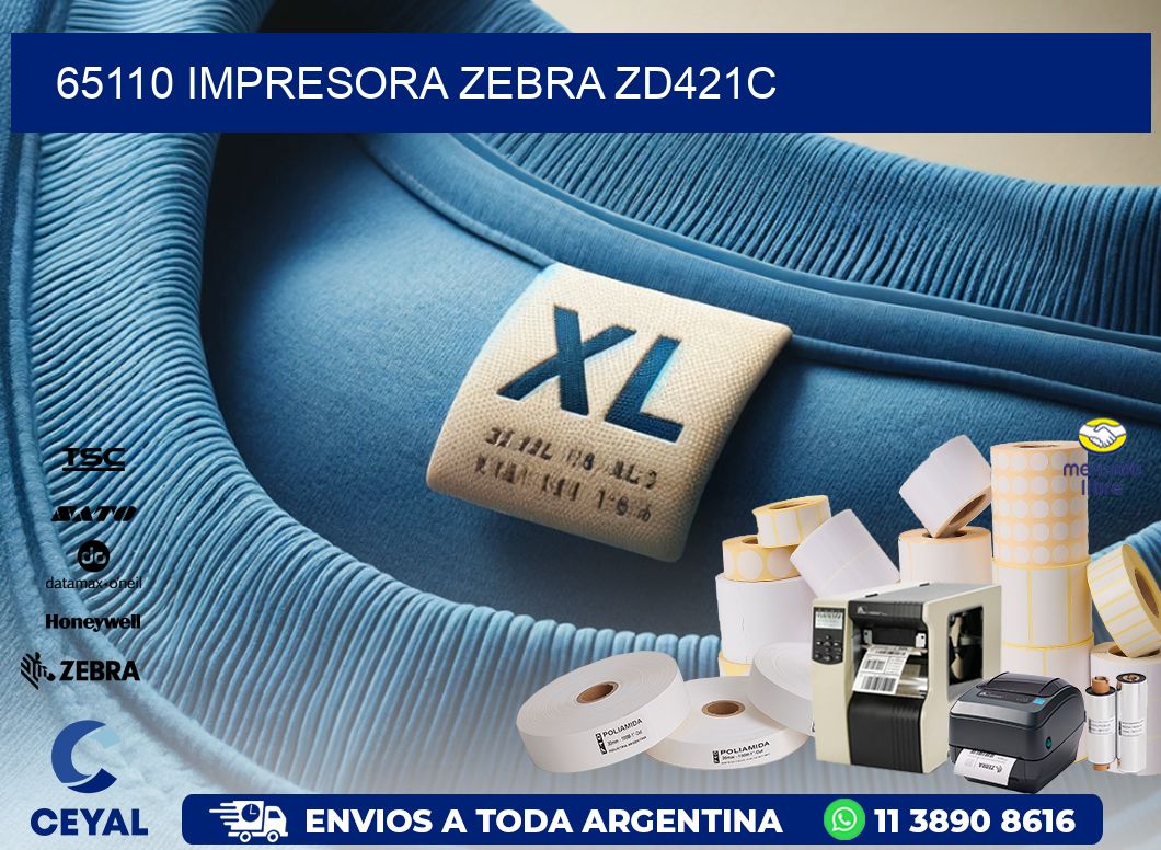 65110 Impresora Zebra zd421c
