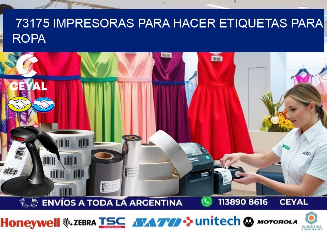 73175 impresoras para hacer etiquetas para ropa