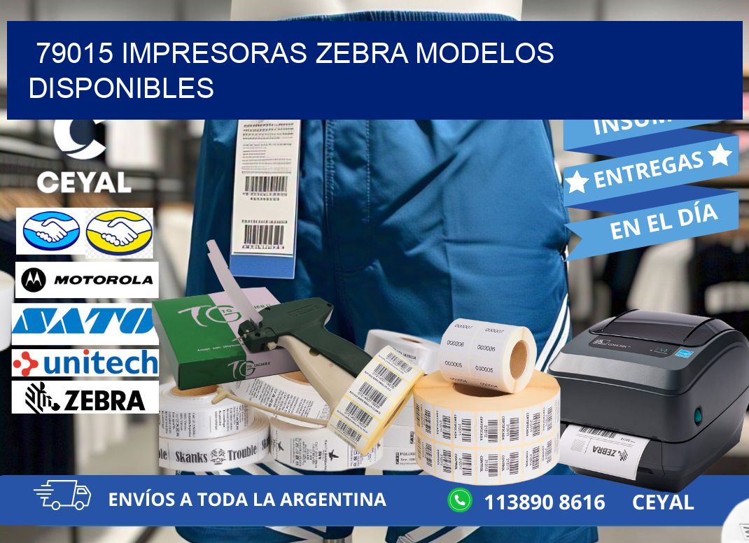 79015 impresoras zebra modelos disponibles