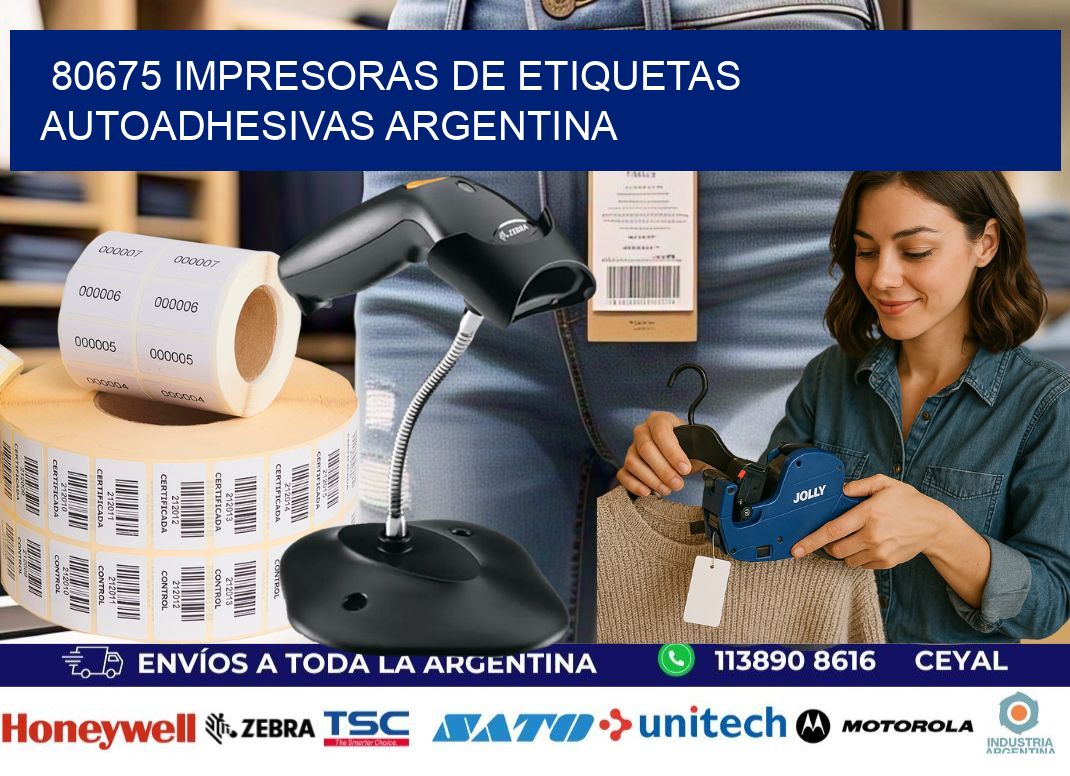 80675 Impresoras de etiquetas autoadhesivas argentina