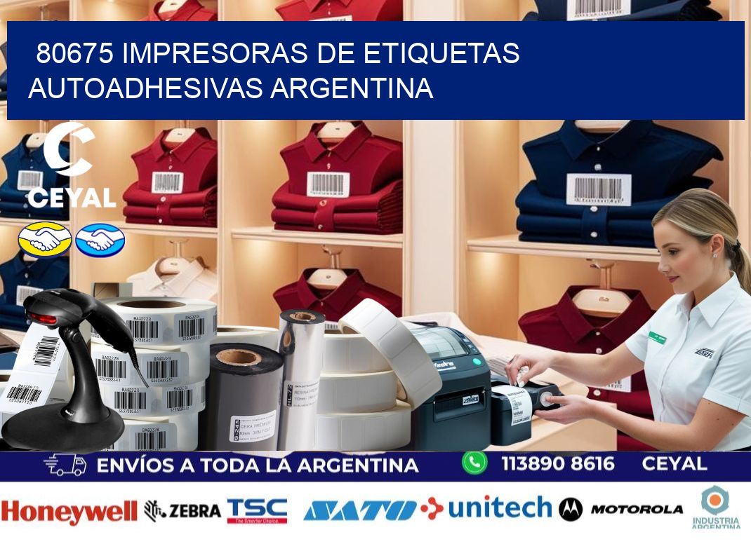 80675 Impresoras de etiquetas autoadhesivas argentina