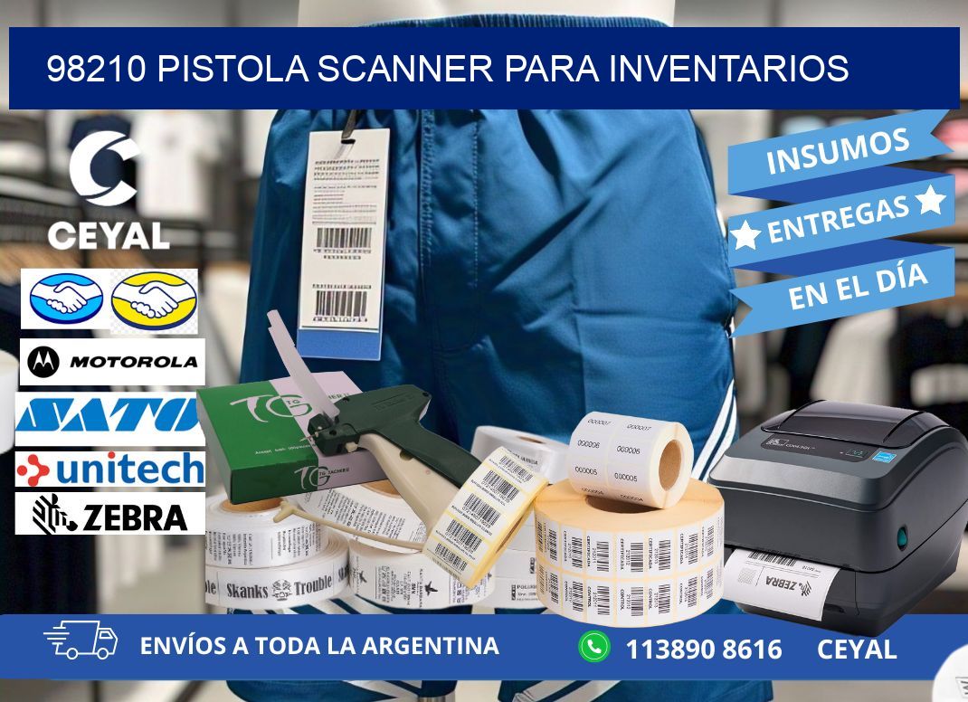 98210 Pistola Scanner para inventarios