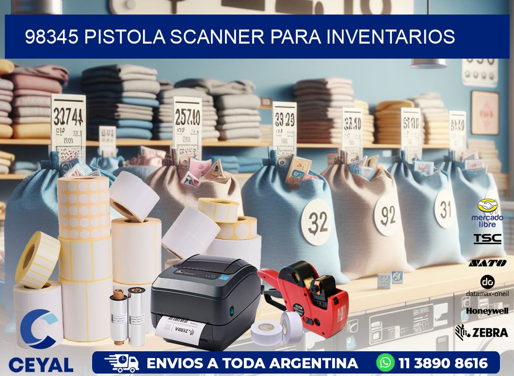 98345 Pistola Scanner para inventarios