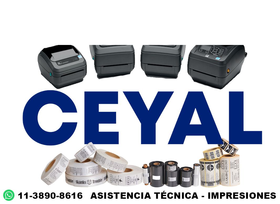 impresora codigos de barras + 29005 etiquetas + ribbon