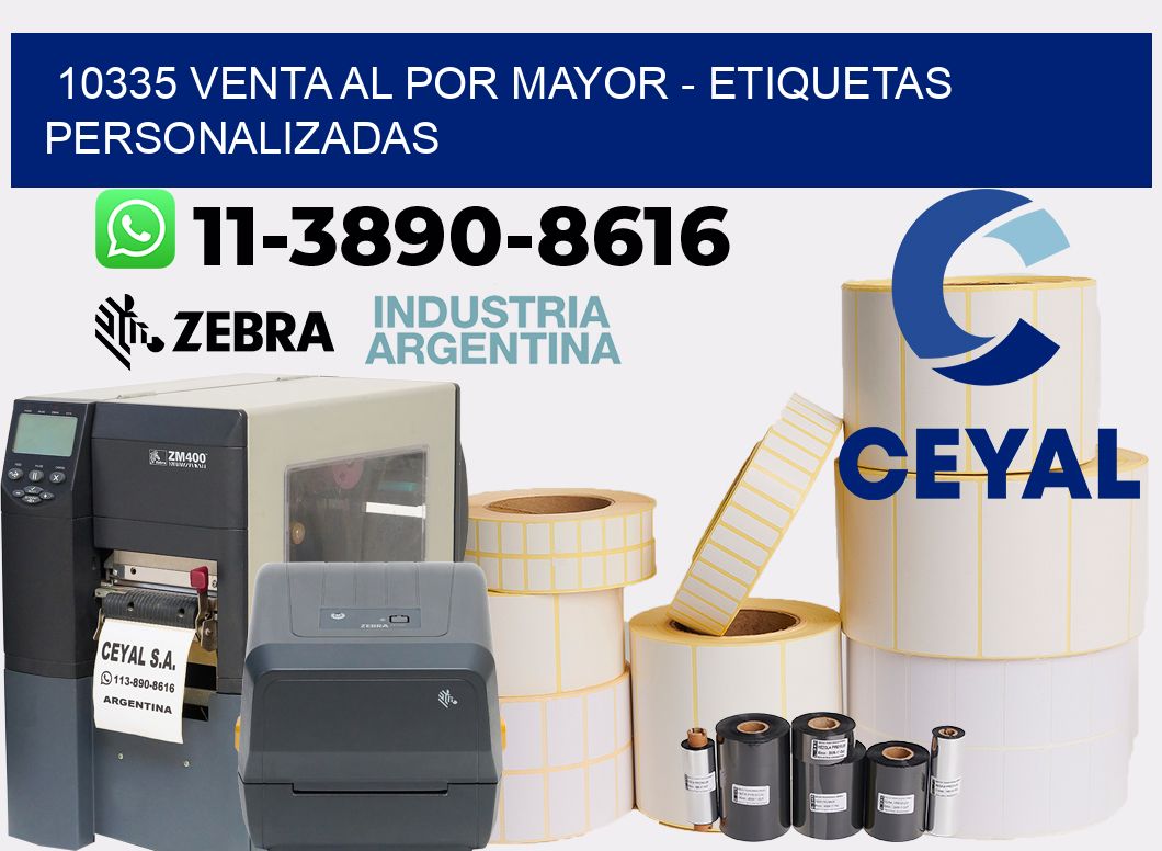 10335 Venta al Por Mayor - Etiquetas Personalizadas