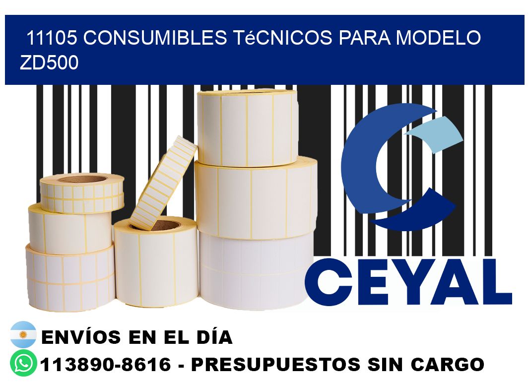 11105 consumibles técnicos para modelo zd500