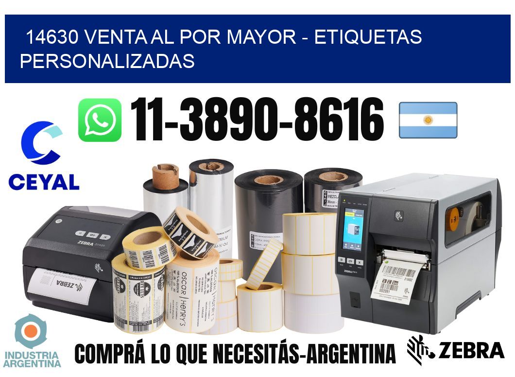 14630 Venta al Por Mayor - Etiquetas Personalizadas