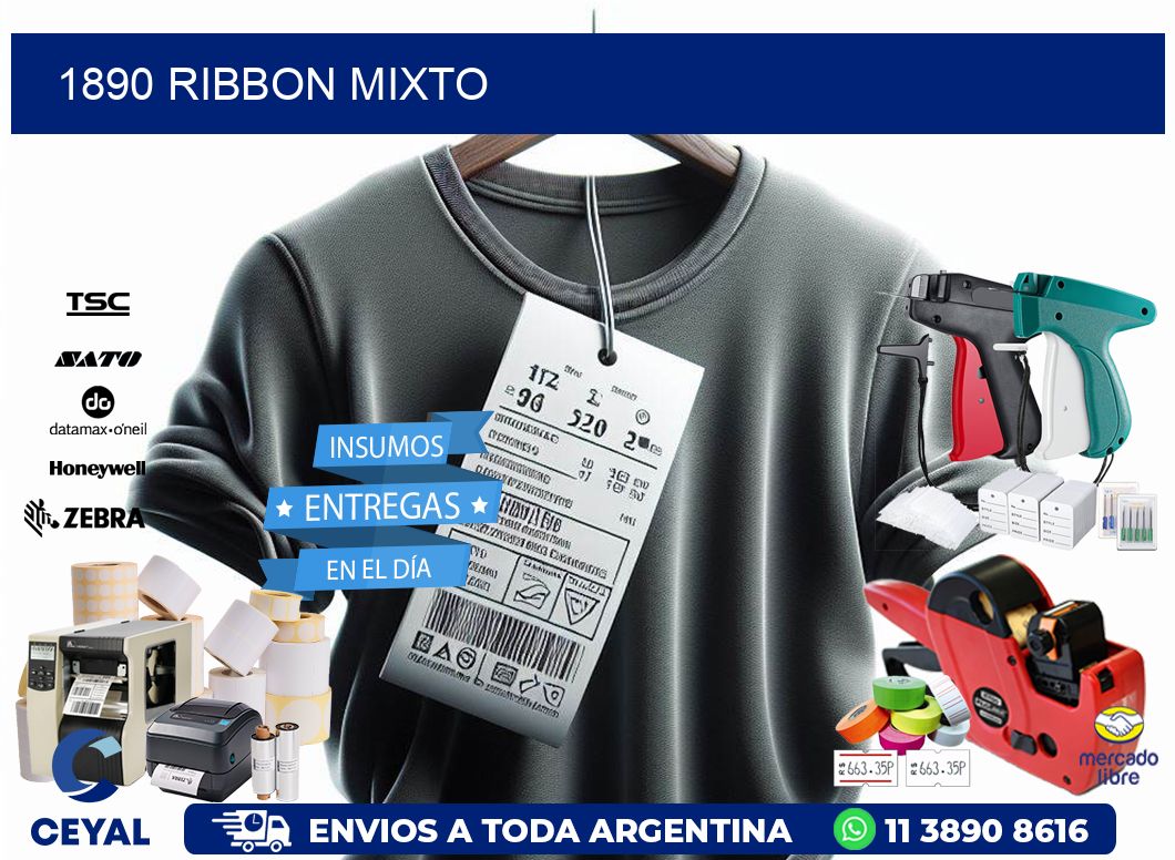 1890 ribbon mixto