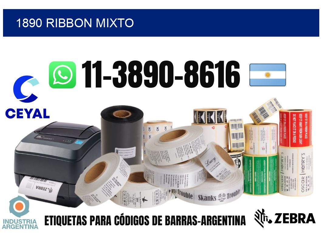 1890 ribbon mixto