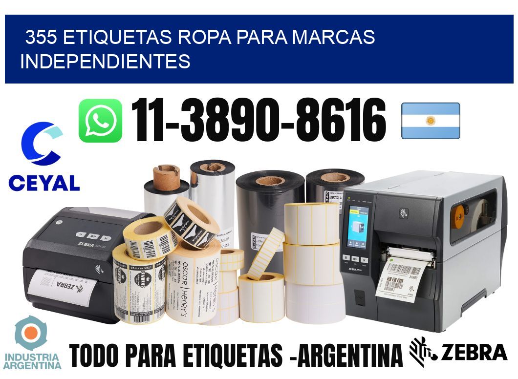 355 Etiquetas ropa para marcas independientes