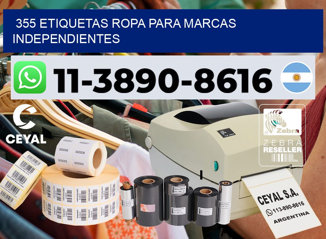 355 Etiquetas ropa para marcas independientes