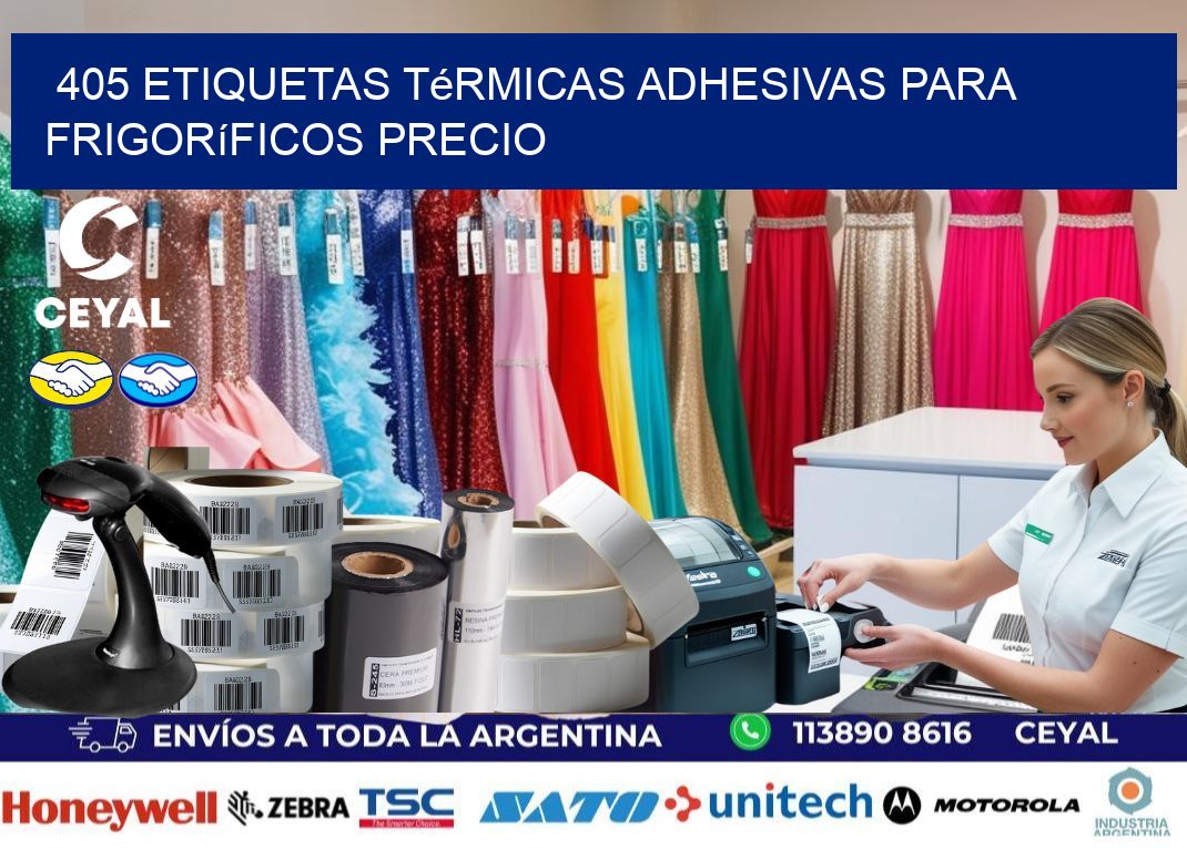 405 etiquetas térmicas adhesivas para frigoríficos precio