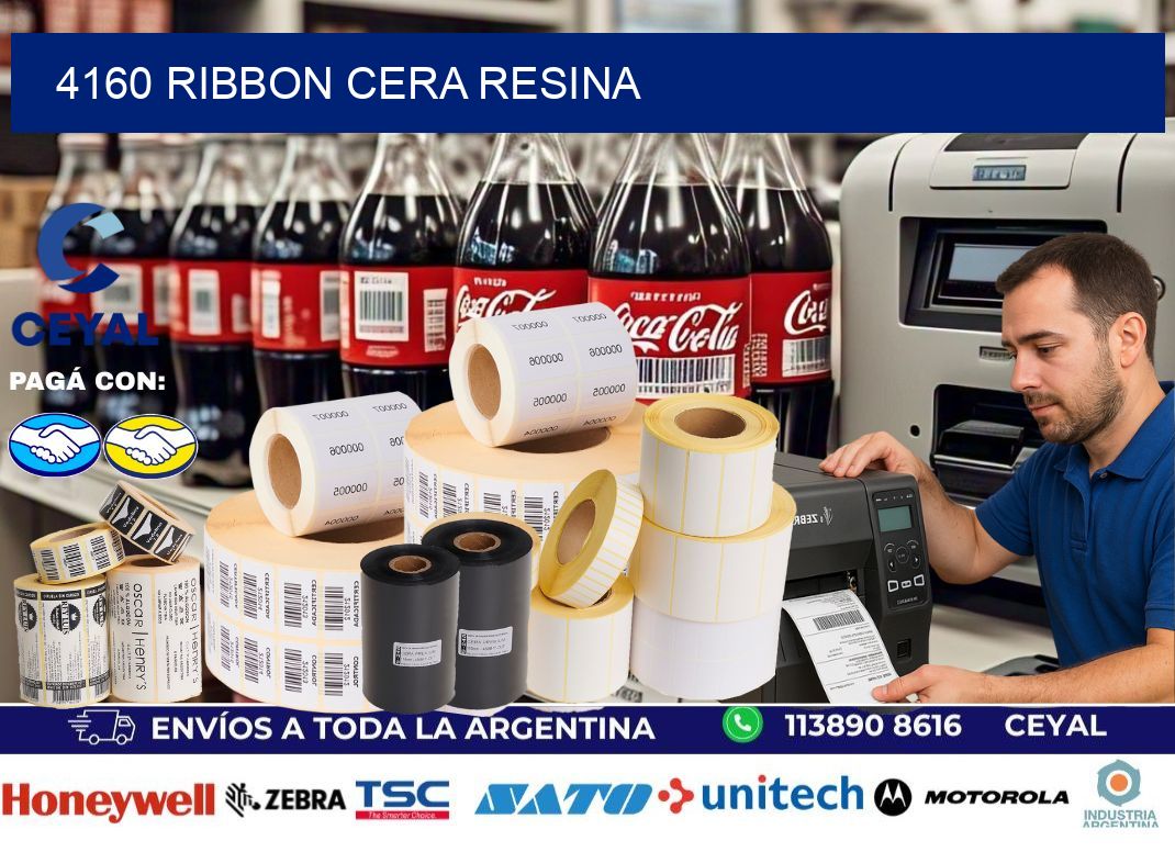 4160 ribbon cera resina