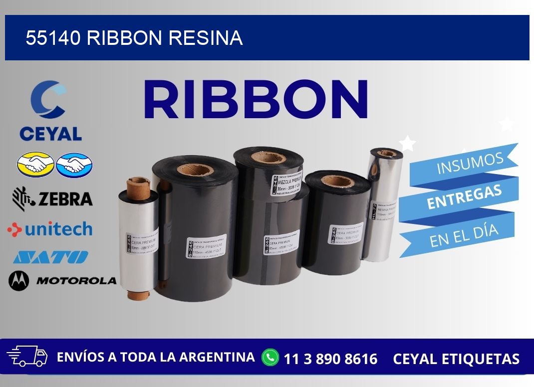 55140 ribbon resina