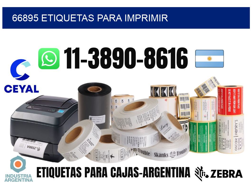66895 etiquetas para imprimir