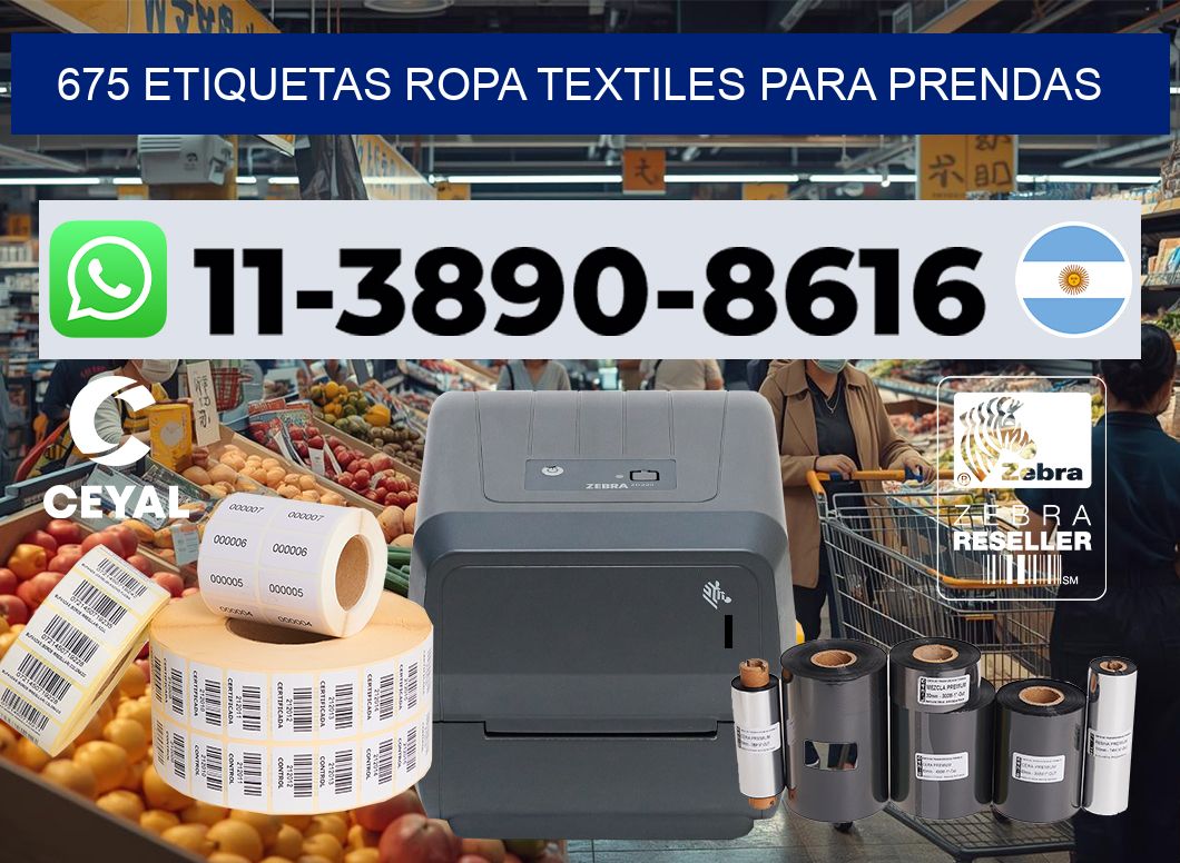 675 Etiquetas ropa textiles para prendas