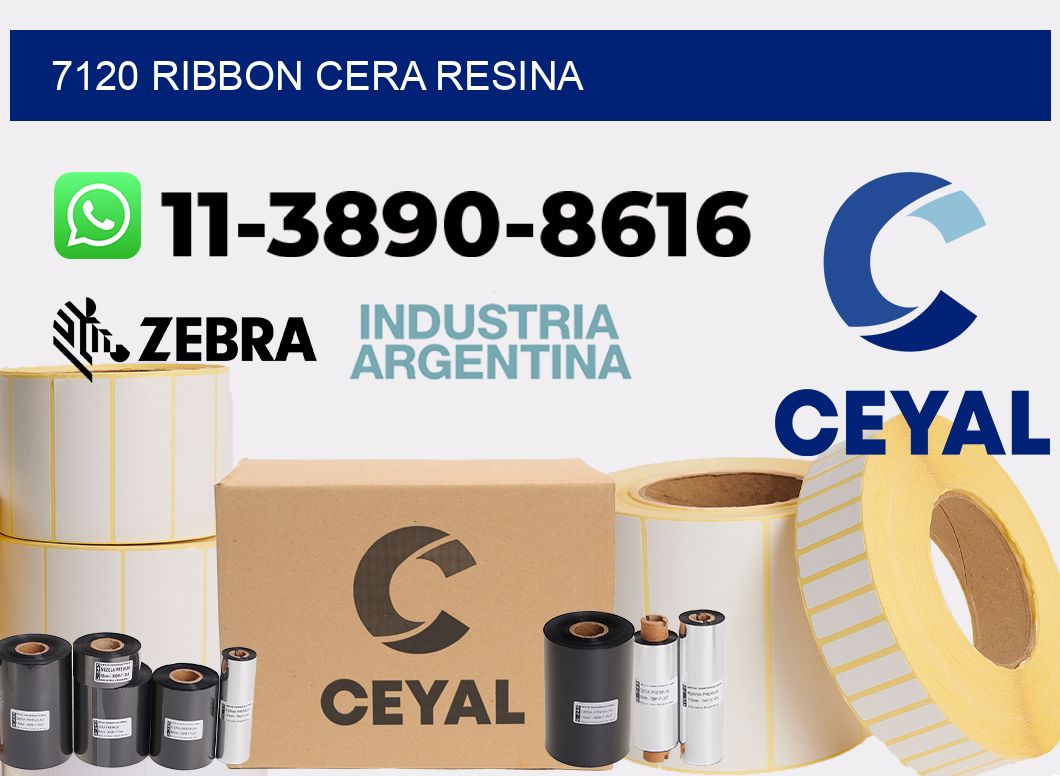 7120 ribbon cera resina