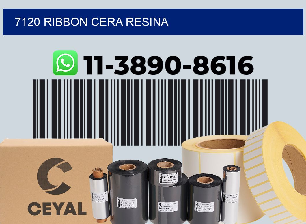 7120 ribbon cera resina