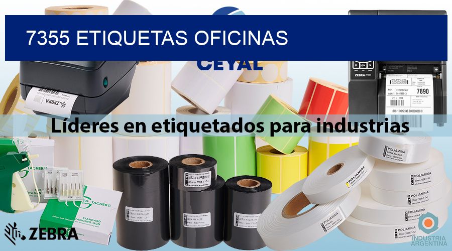 7355 etiquetas oficinas