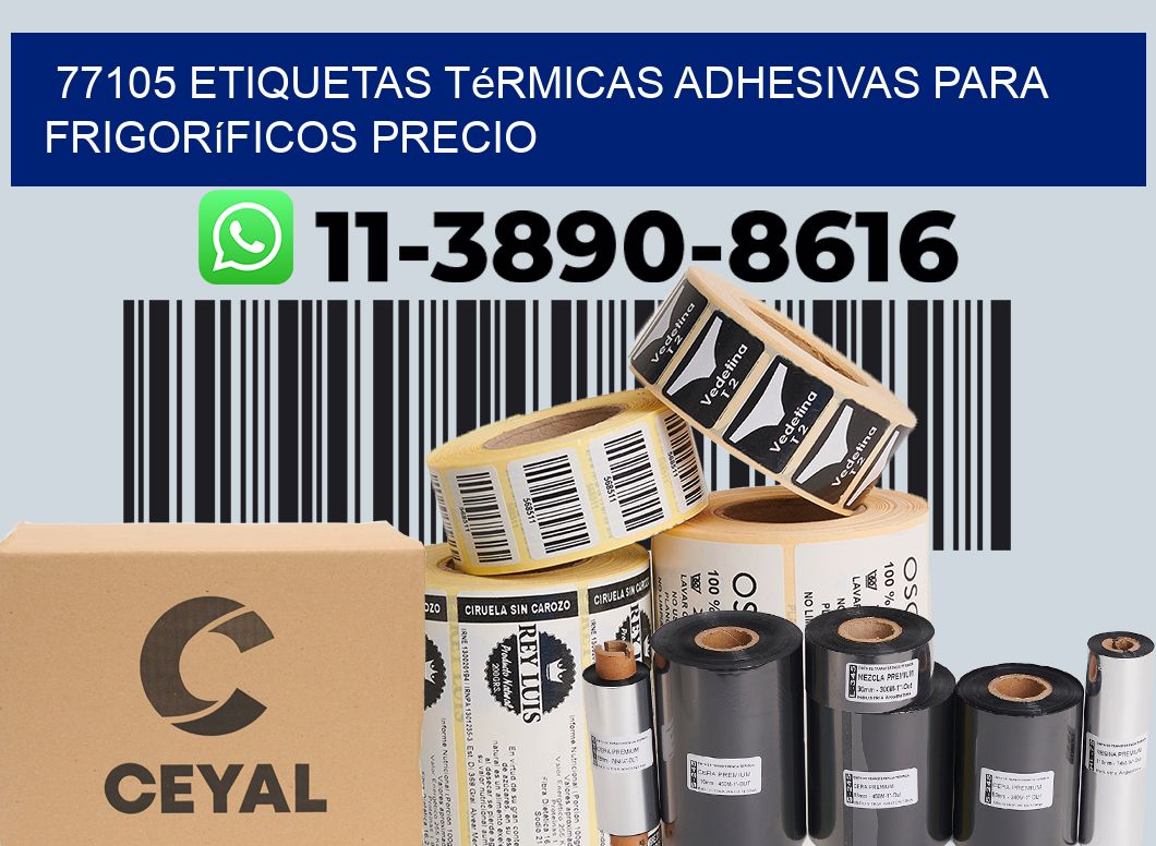 77105 etiquetas térmicas adhesivas para frigoríficos precio