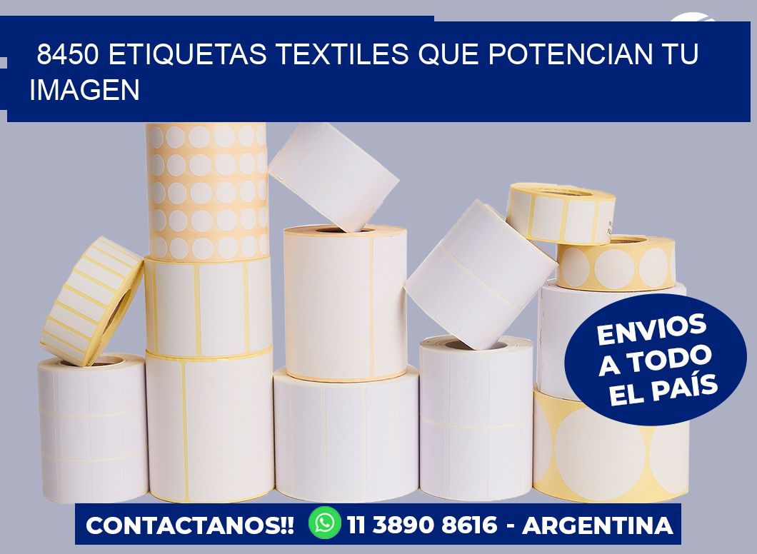 8450 Etiquetas textiles que potencian tu imagen