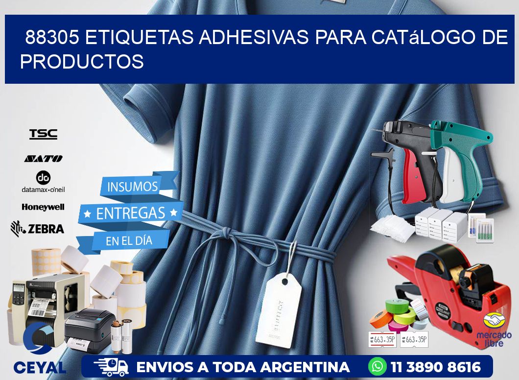 88305 etiquetas adhesivas para catálogo de productos