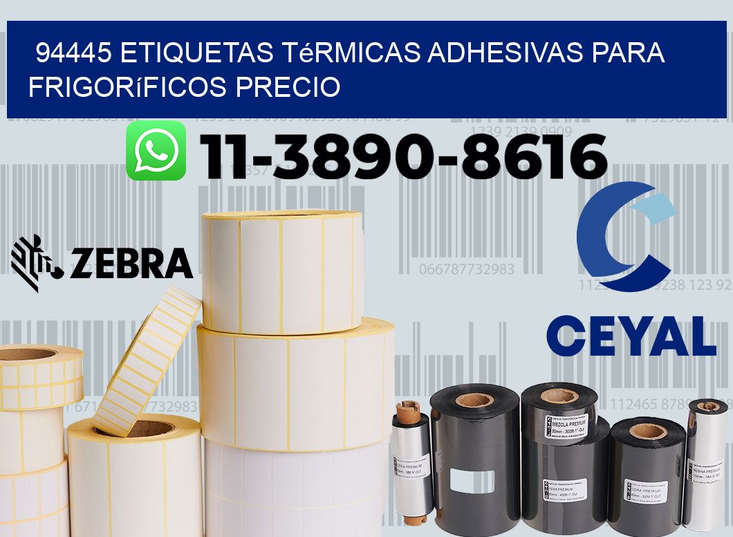 94445 etiquetas térmicas adhesivas para frigoríficos precio