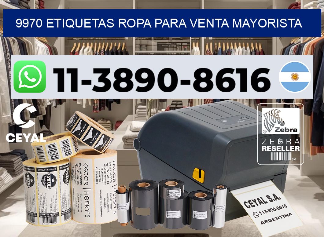 9970 Etiquetas ropa para venta mayorista