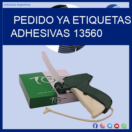 pedido ya etiquetas adhesivas 13560