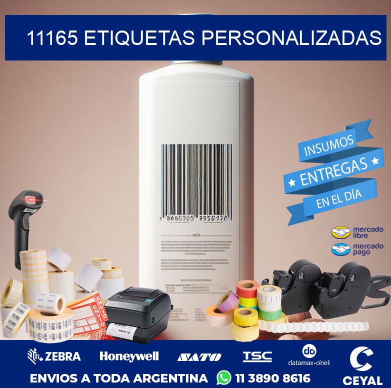 11165 etiquetas personalizadas