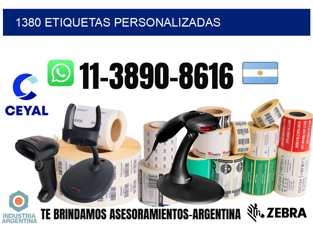 1380 etiquetas personalizadas