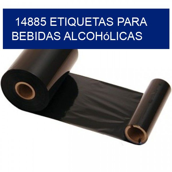 14885 Etiquetas para bebidas alcohólicas
