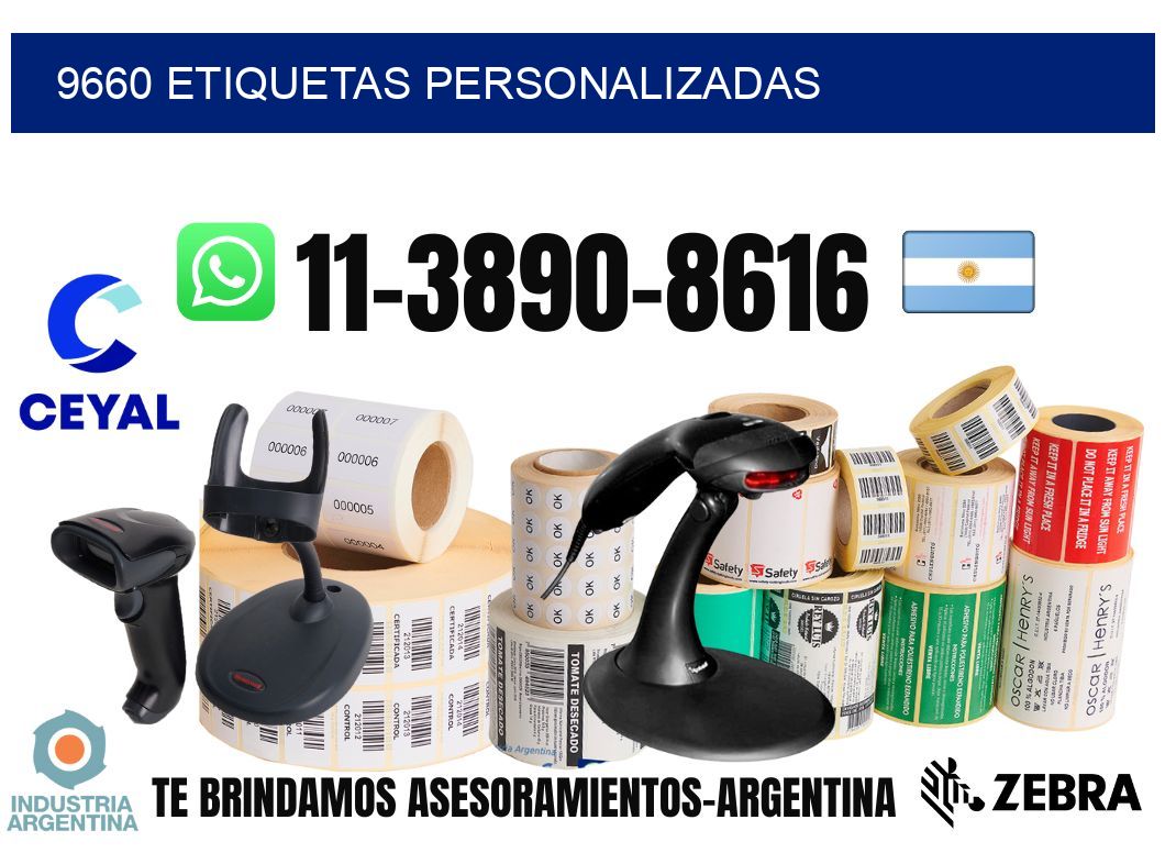 9660 etiquetas personalizadas