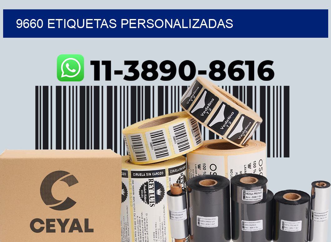 9660 etiquetas personalizadas
