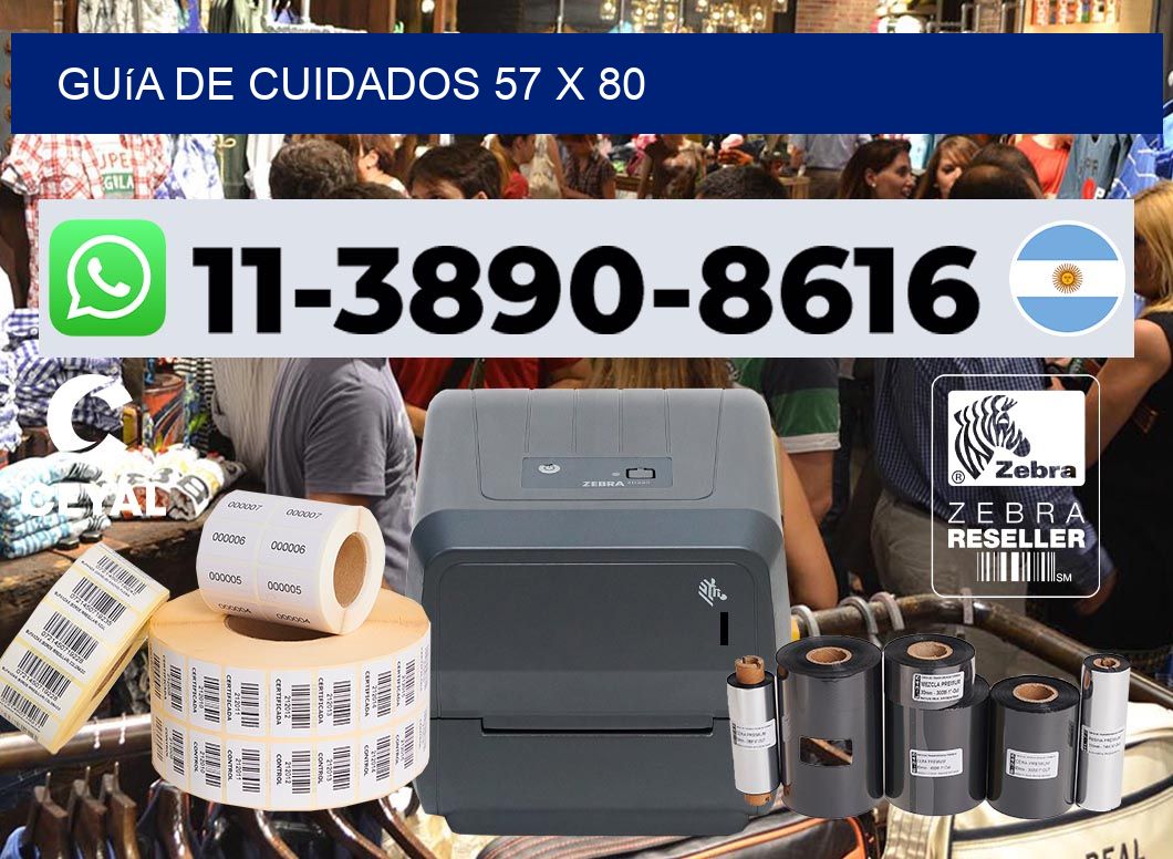 Guía de cuidados 57 x 80