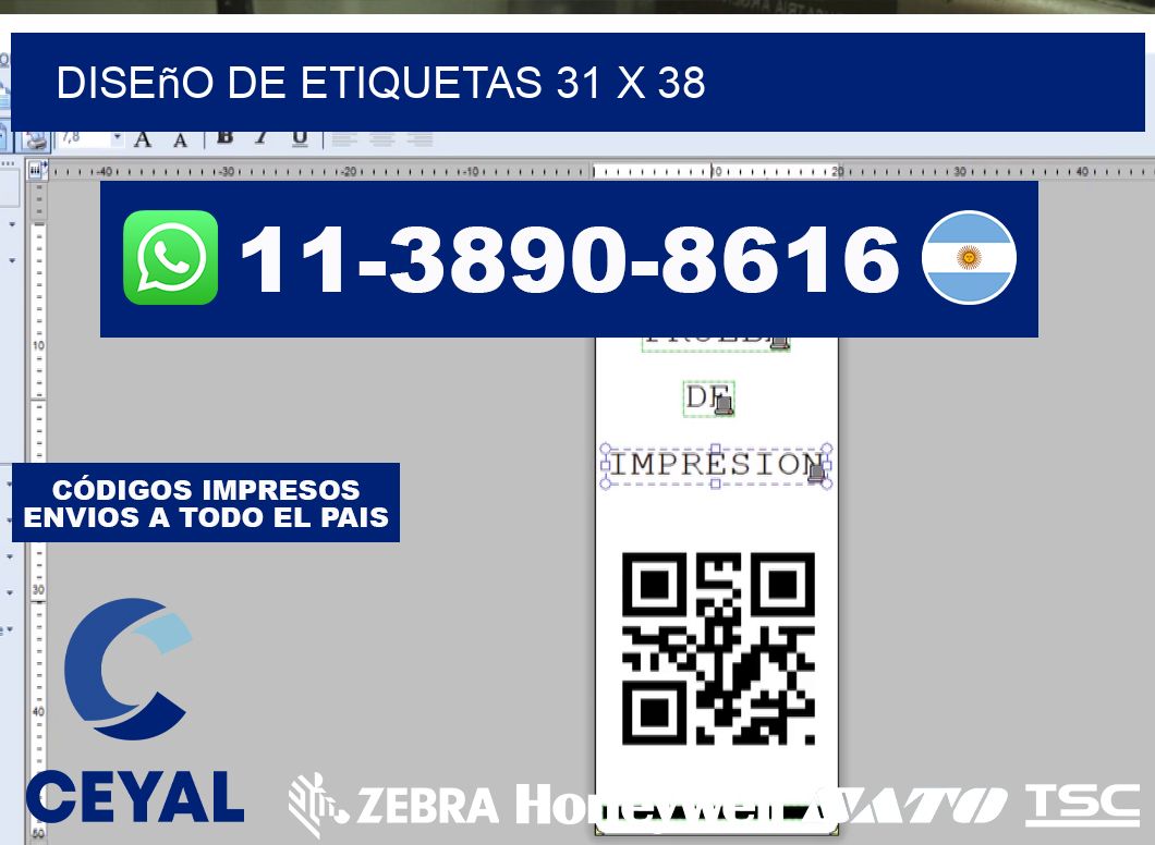 diseño de etiquetas 31 x 38