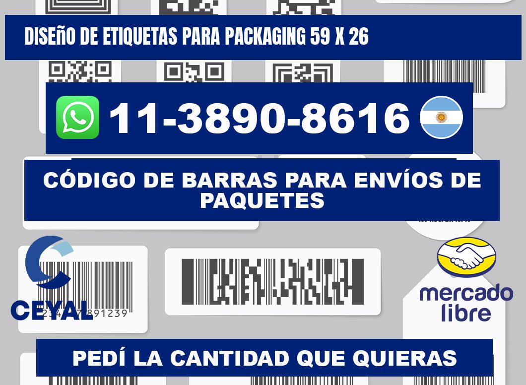 diseño de etiquetas para packaging 59 x 26