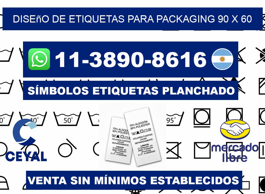 diseño de etiquetas para packaging 90 x 60