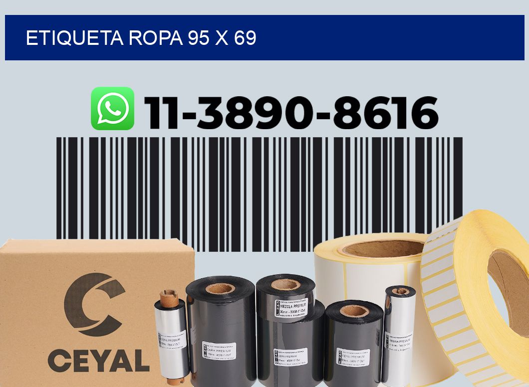 etiqueta ropa 95 x 69